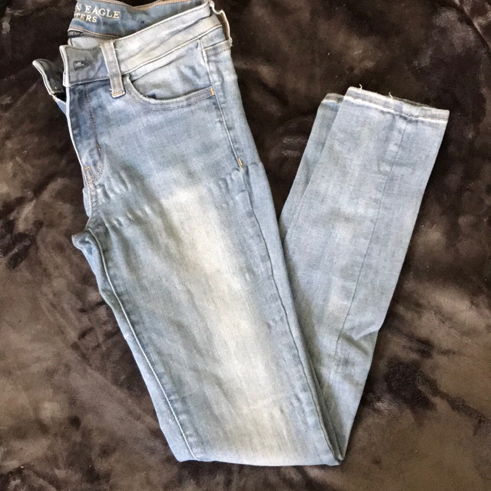 AE Light Wash Jegging